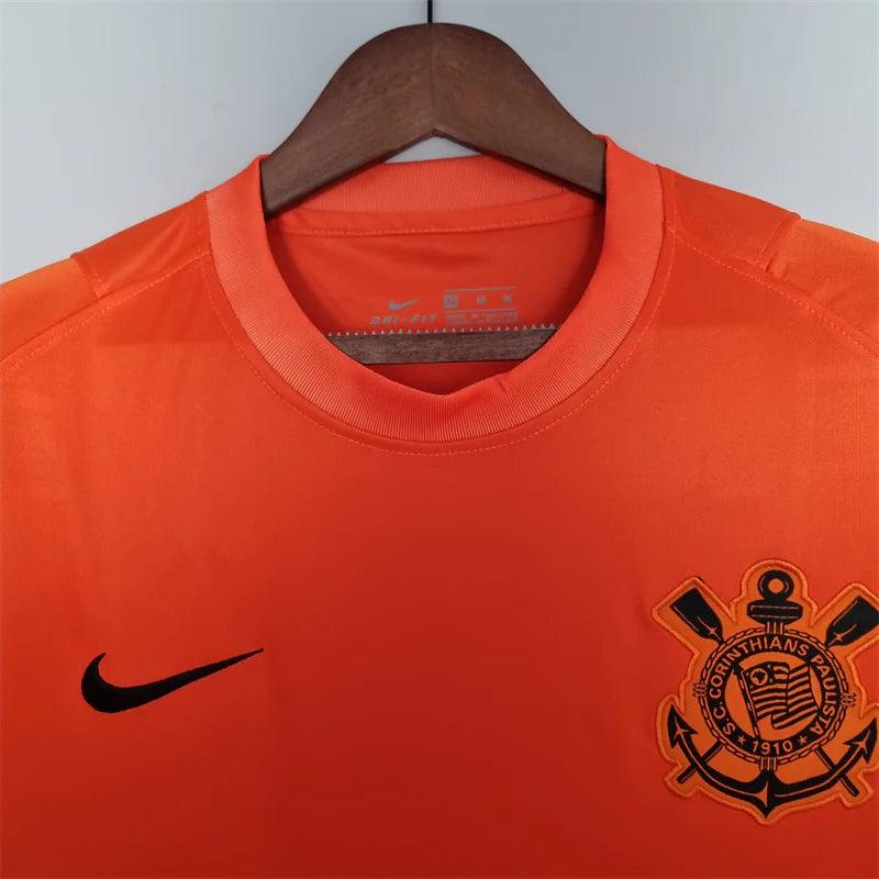 Maillot d'entraînement d'avant-match Corinthians orange 2022/23 