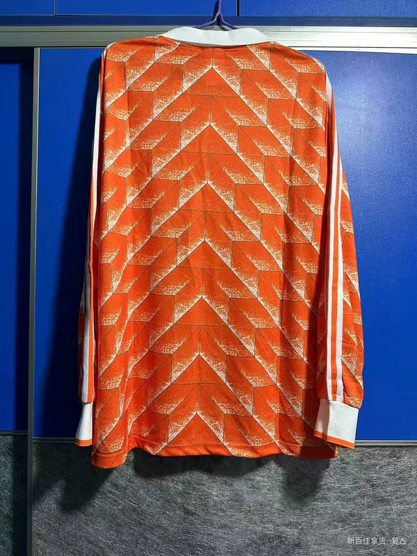 Camisola Principal Holanda Manga Comprida 1988