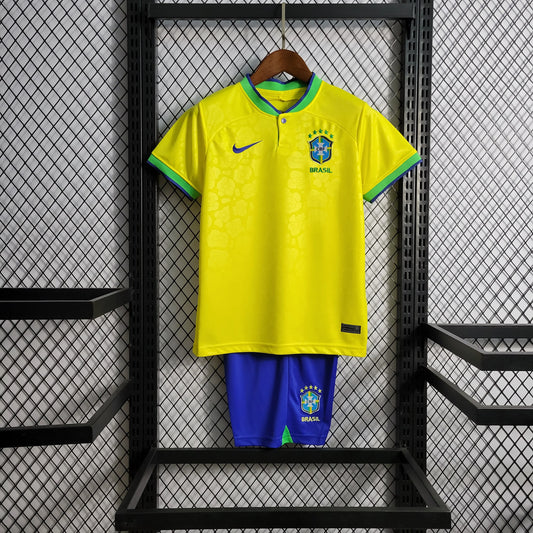 Kit enfant à domicile Brésil 2022/23 