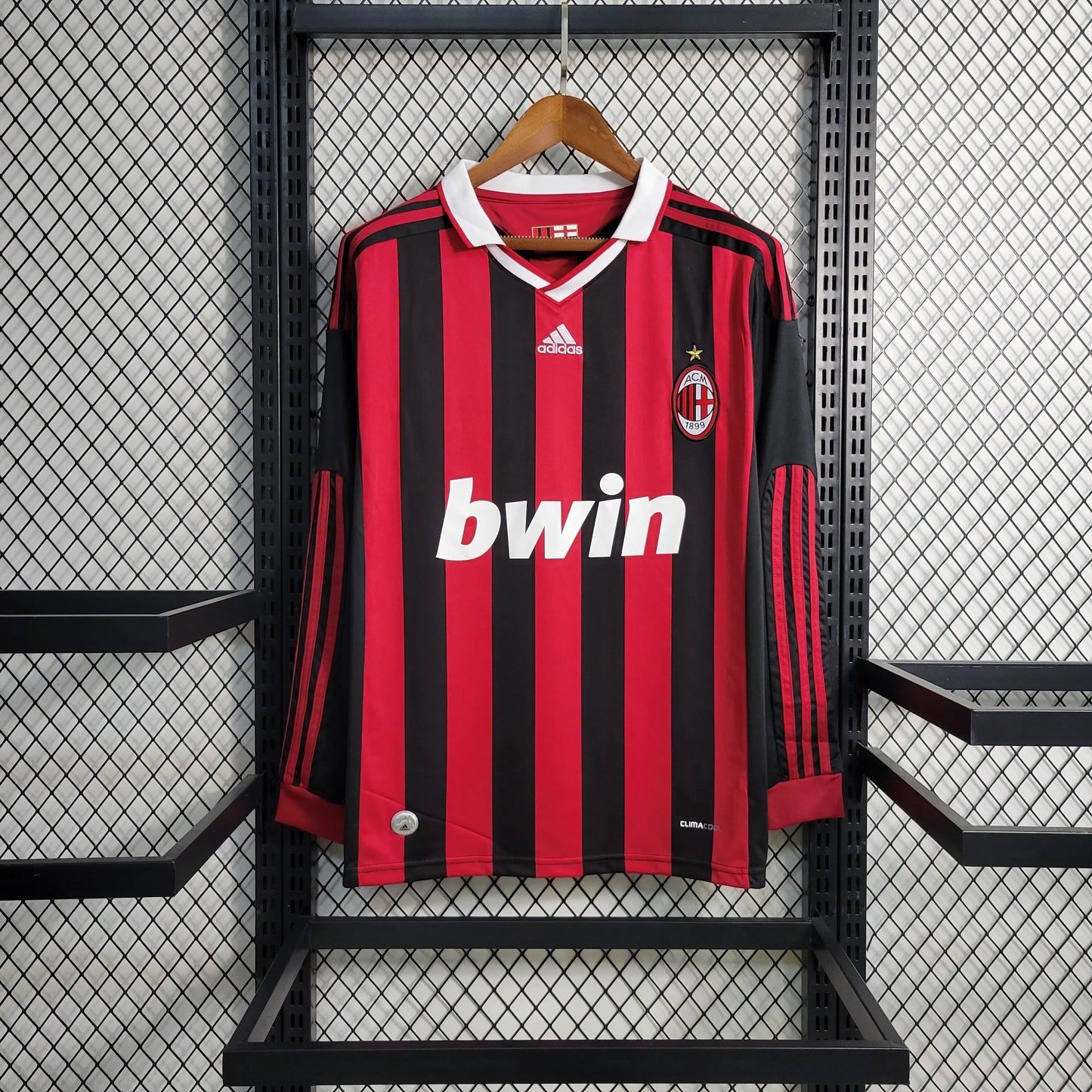 Maillot domicile manches longues AC Milan 2009/10 