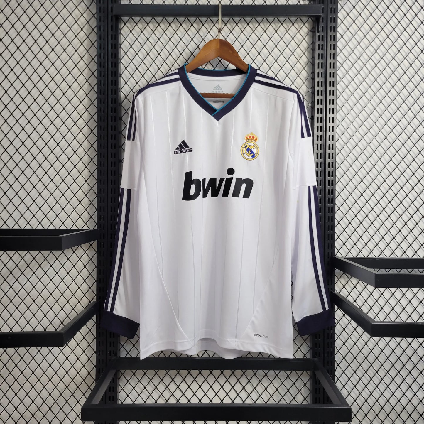 Camisola Principal Real Madrid Manga Comprida 2012/13