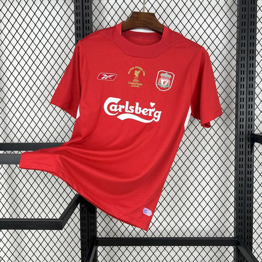 Camisola Principal Liverpool 2005 Champions