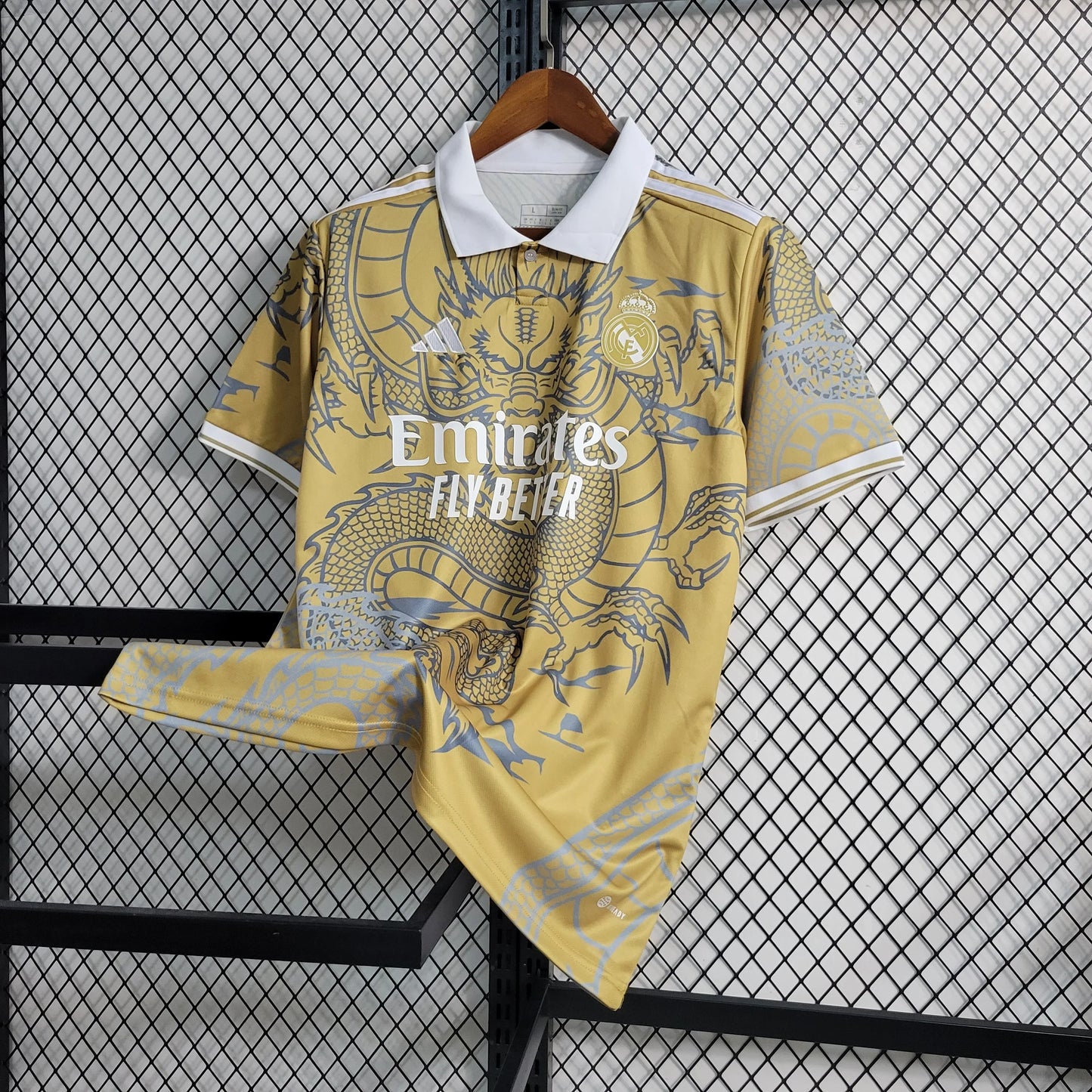 Camisola Real Madrid Yellow Special Edition Dragon 2023/24