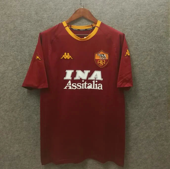 Roma Home Shirt 2000/01