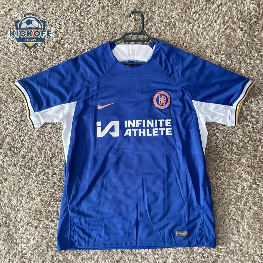 Maillot domicile du sponsor principal de Chelsea 2023/24 