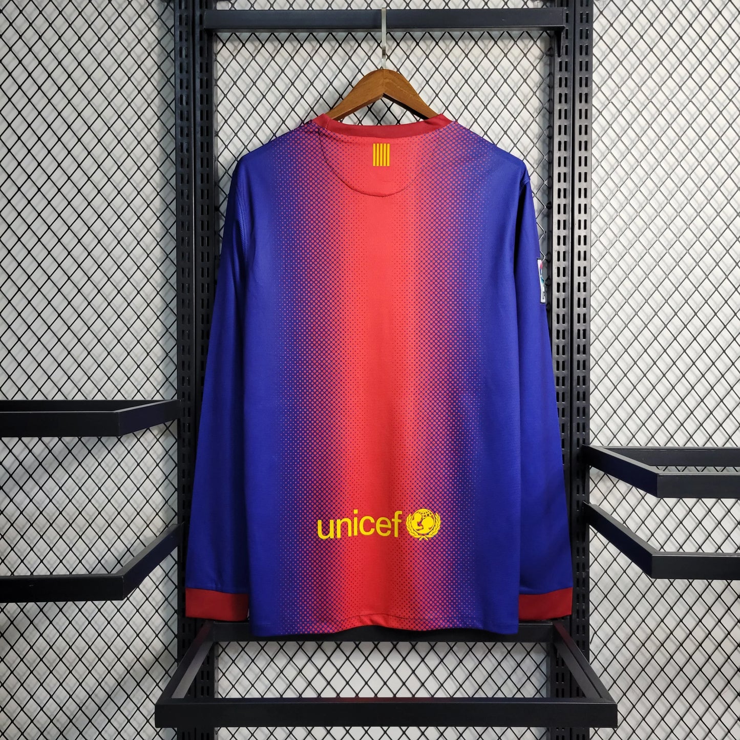 Barcelona Long Sleeve Home Shirt 2012/13