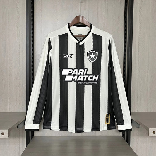 Camisola Principal Botafogo 2024/25 Manga Comprida + all sponsors