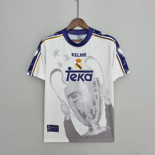 Maillot commémoratif des 7 Champions du Real Madrid 1997/98 