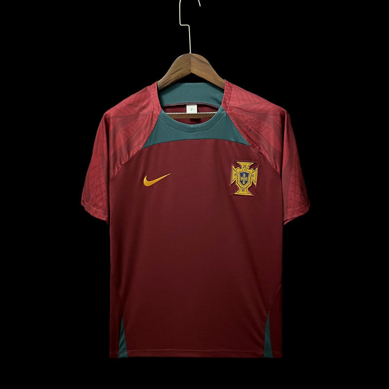 Maillot Avant Match Rouge Portugal 2022 