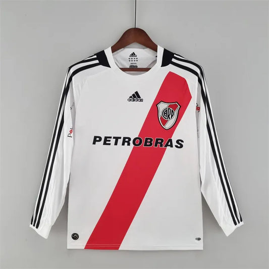 Camisola Principal River Plate 2009/10 Manga Comprida