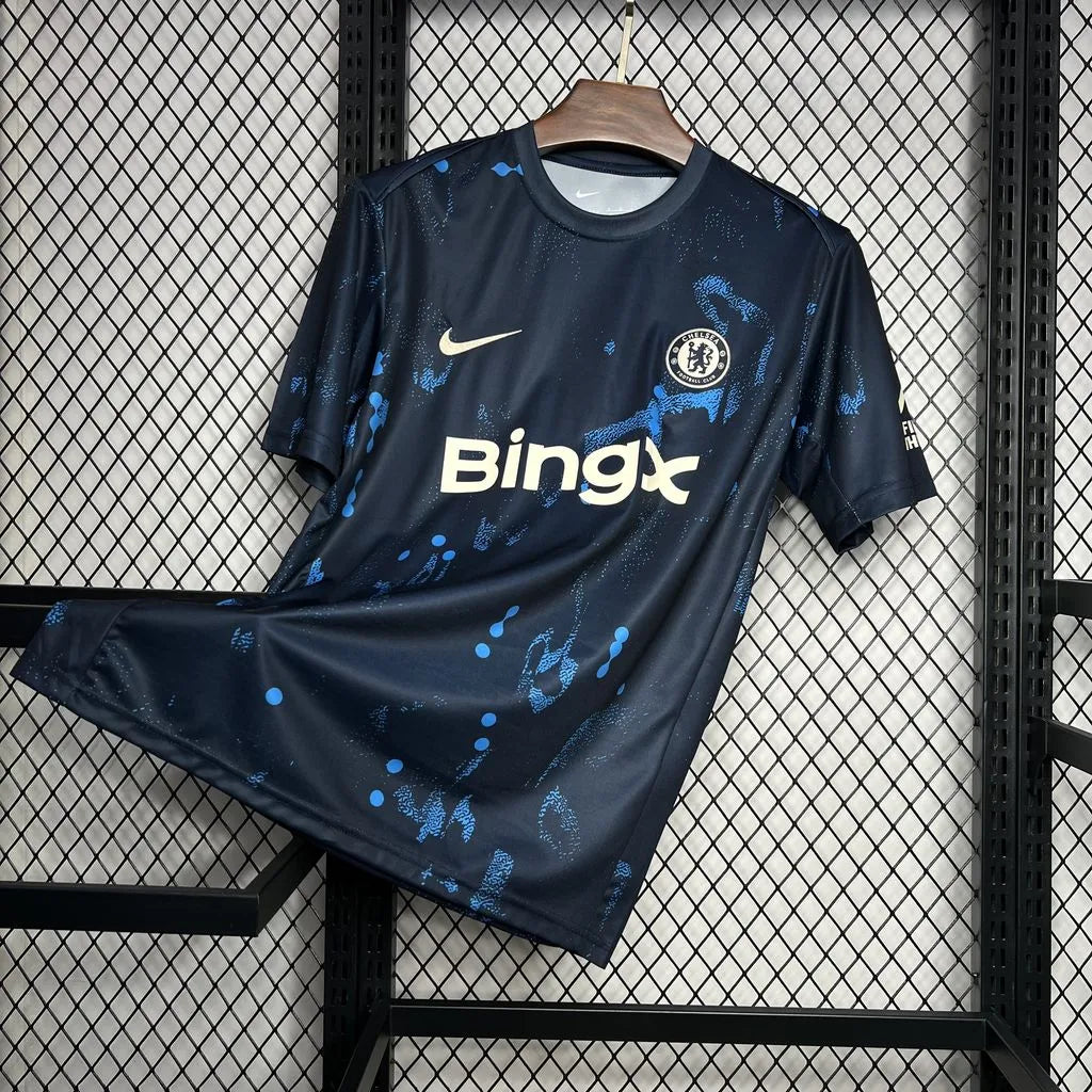 Camisola pré jogo Chelsea 2024/25 - azul