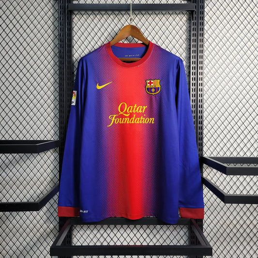 Maillot domicile manches longues Barcelone 2012/13 