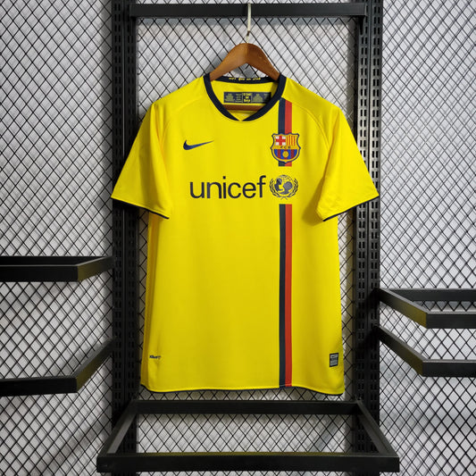 Maillot secondaire Barcelone 2008/09 