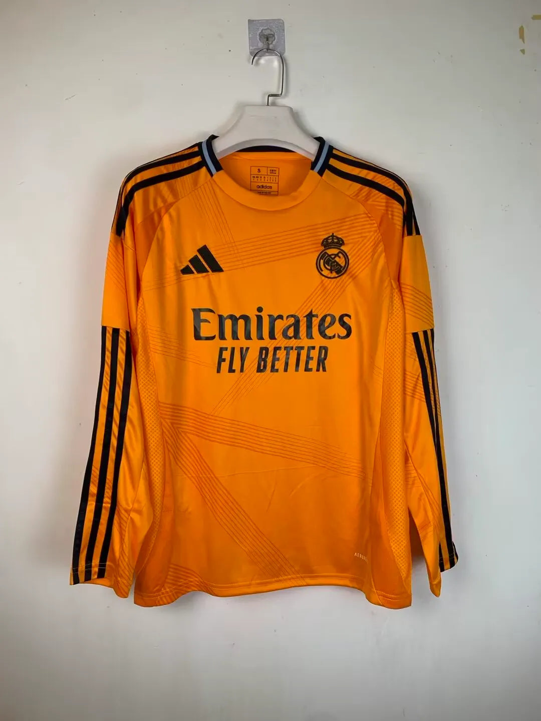 Camisola Secundária Real Madrid 2024/25 Manga Comprida