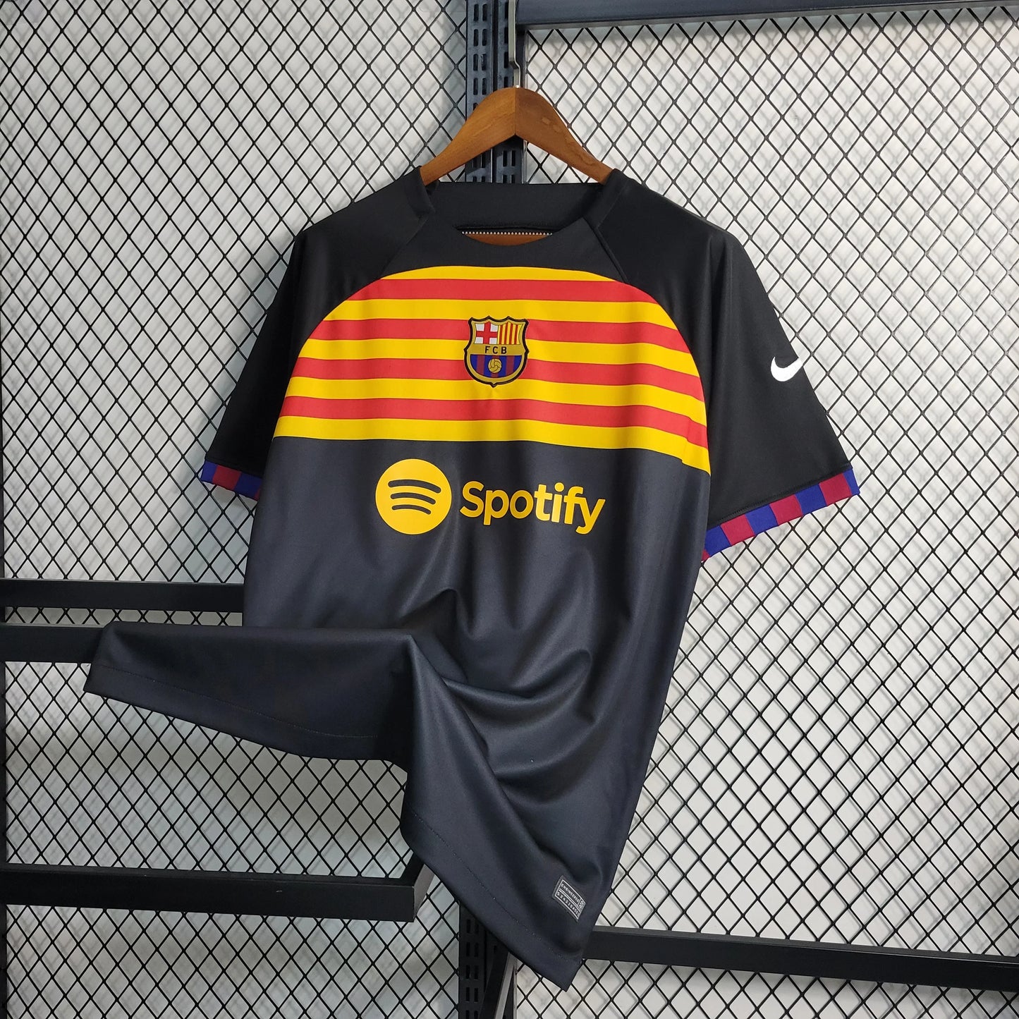 Maillot d'entraînement Barcelone Noir 2023/24 