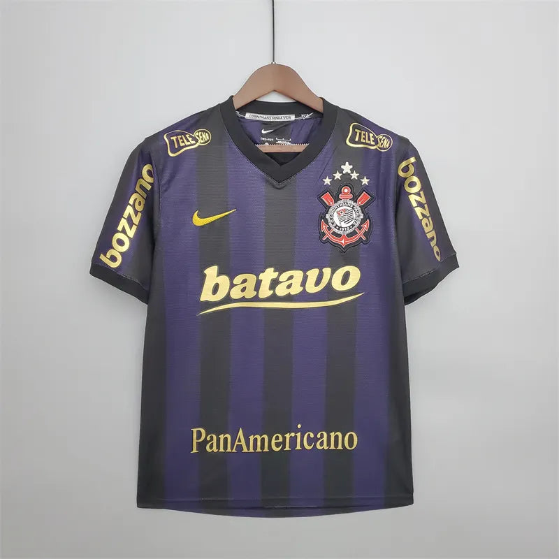 Camisola Secundária Corinthians 2009 + all sponsors