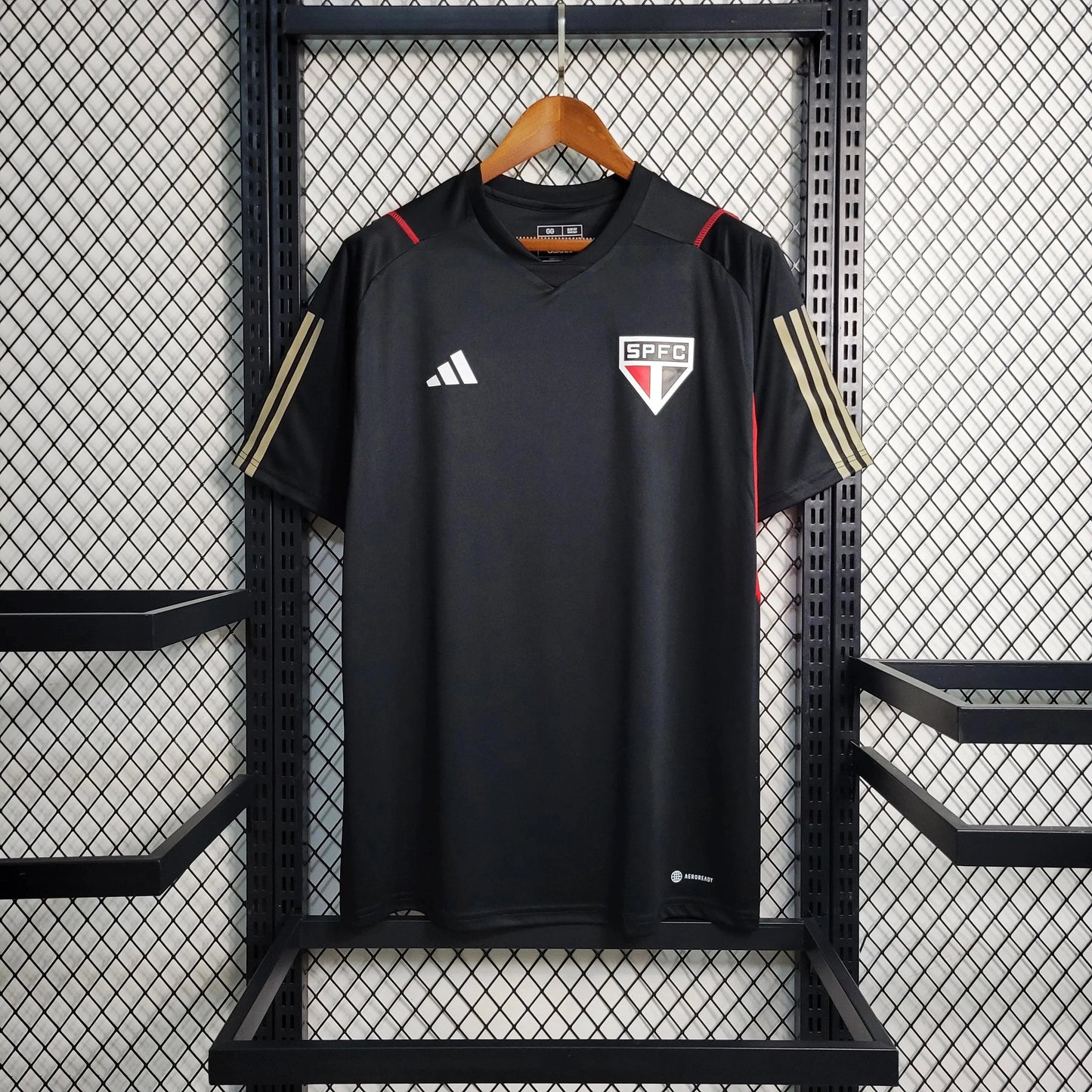 São Paulo Training Shirt Black 2023/24