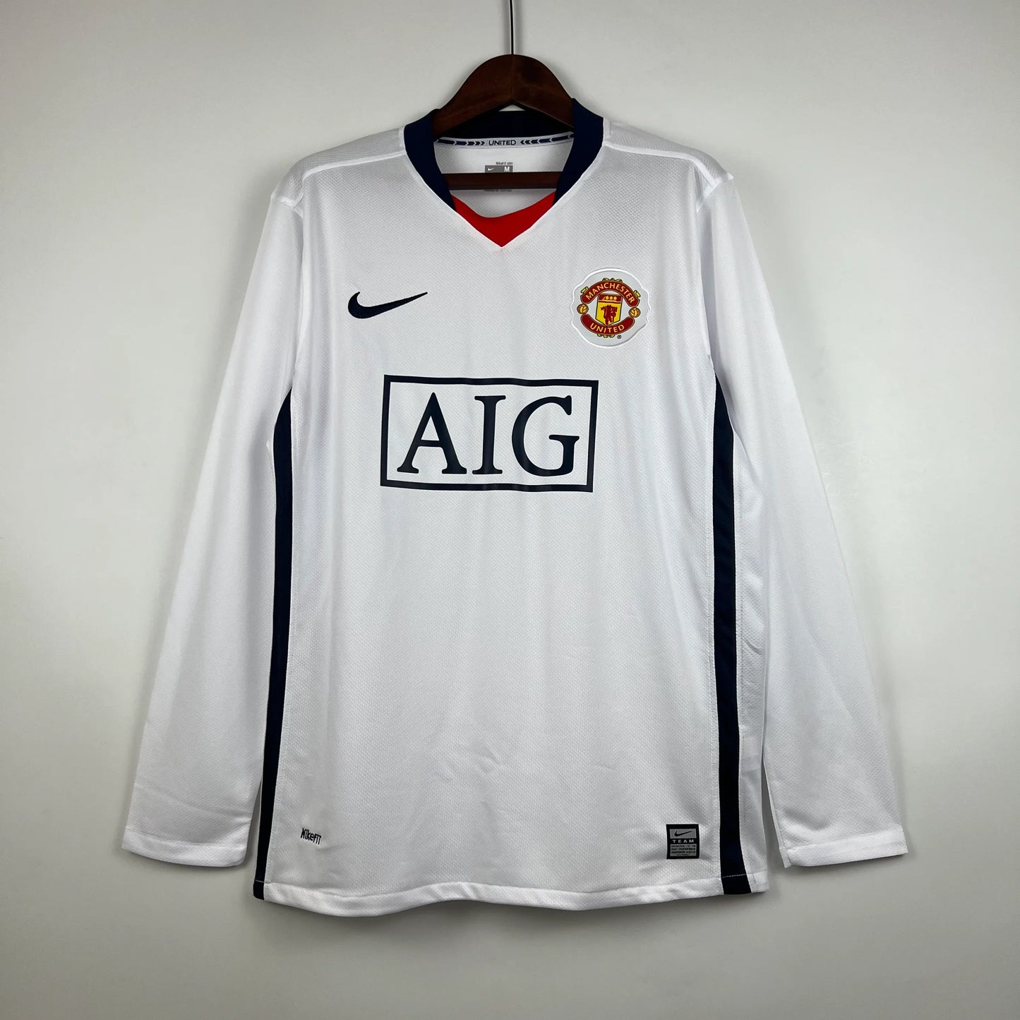 Manchester United Long Sleeve Away Shirt 2008/09