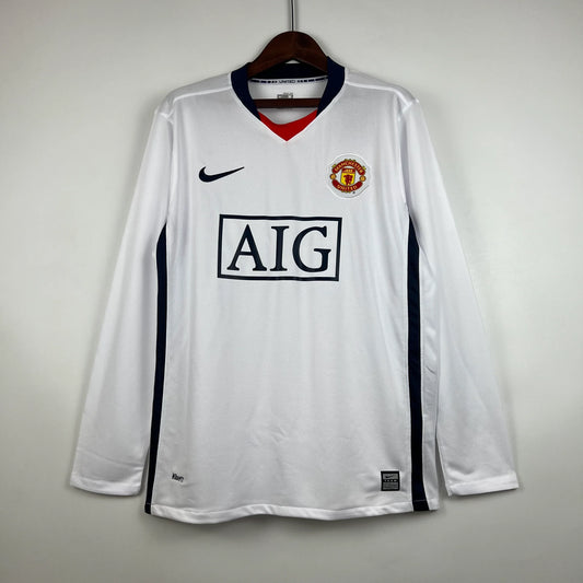 Maillot extérieur à manches longues Manchester United 2008/09 