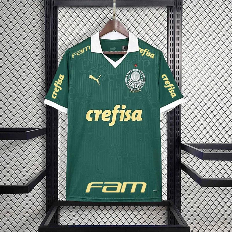 Camisola principal Palmeiras 2024/25 + all sponsors