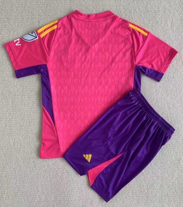 Kit Criança GK Pink LA Galaxy 2023/24