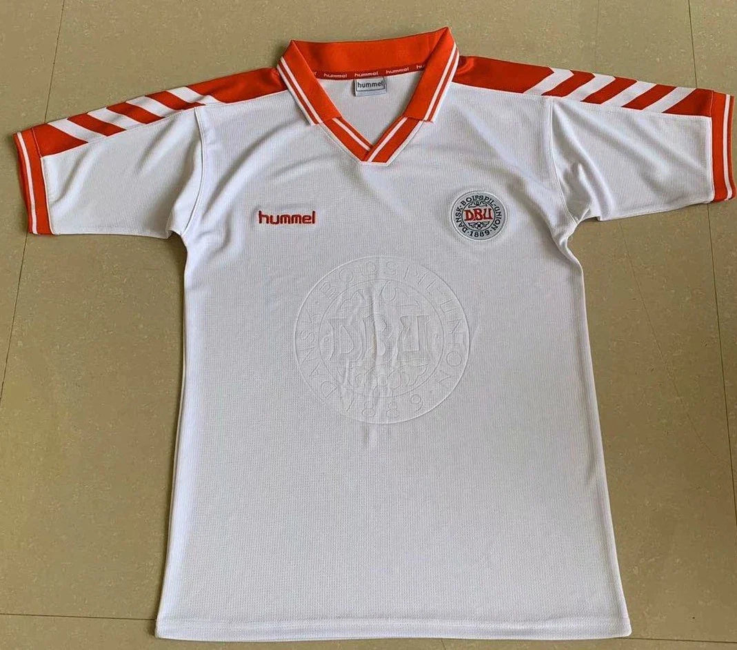 Danemark 1988 Maillot Secondaire 