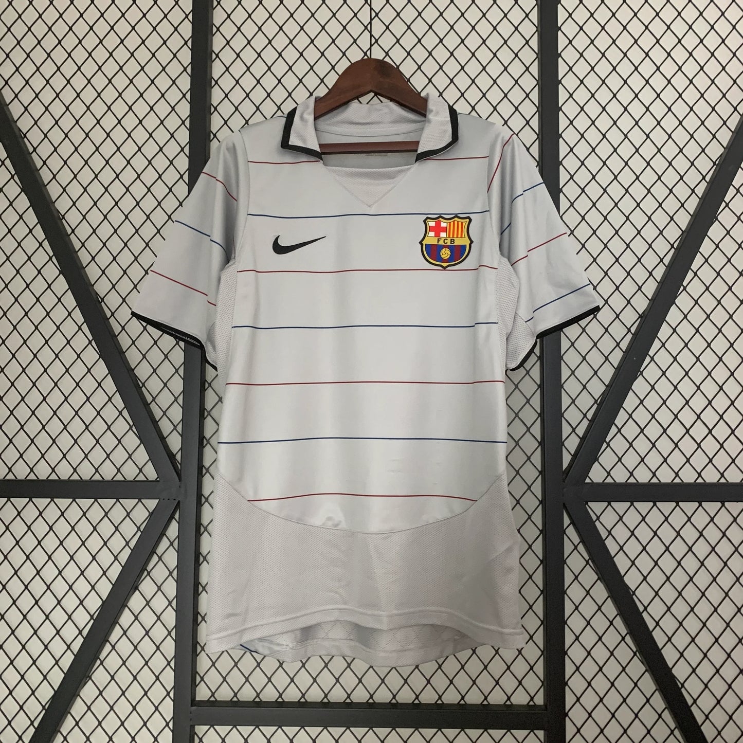 Maillot secondaire Barcelone 2003/04 