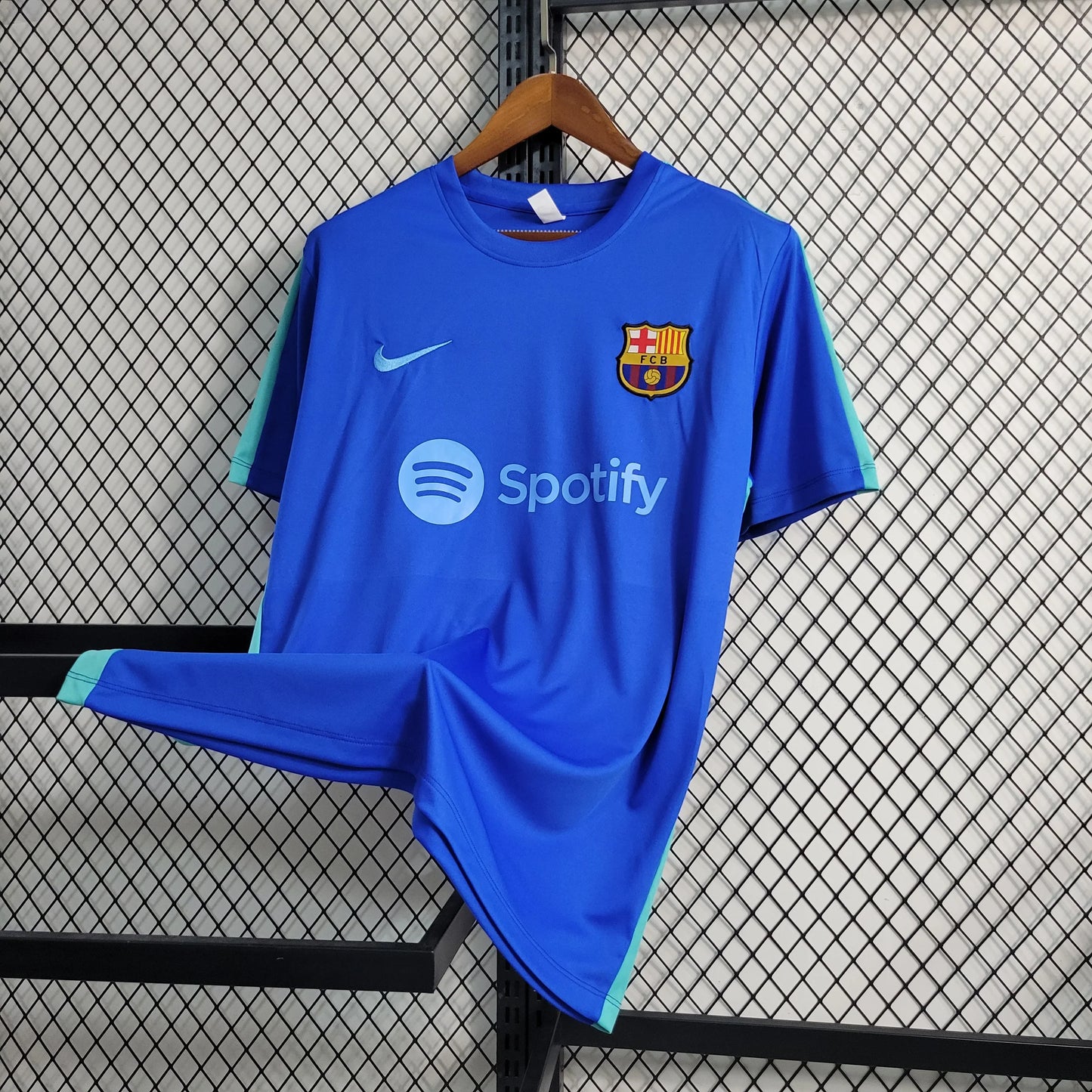 Maillot d'entraînement bleu Barcelone 2023/24 