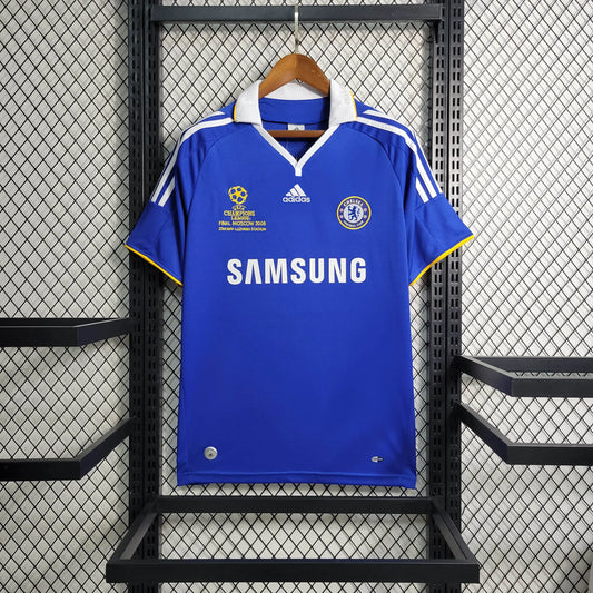 Maillot domicile des champions de la finale de Chelsea 2008/9 