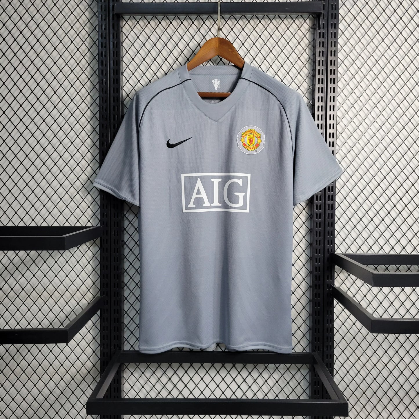 Camisola GK Grey Manchester United 2007/08