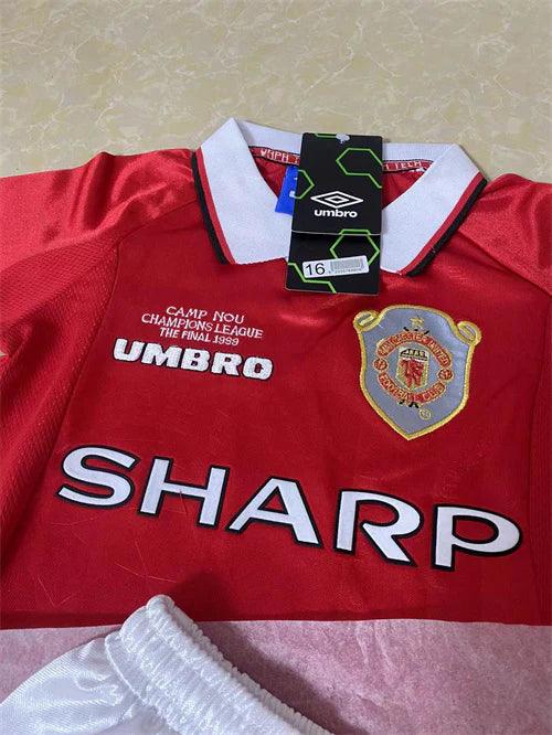 Kit Criança Principal Manchester United 1999/00