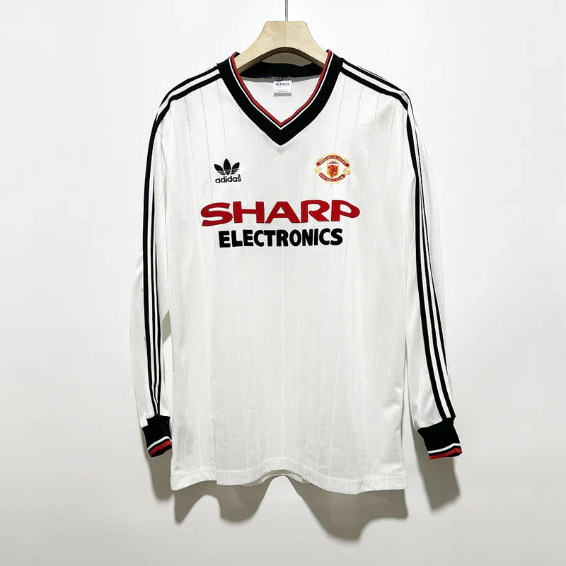 Camisola Secundária Manchester United Manga Comprida 82/83