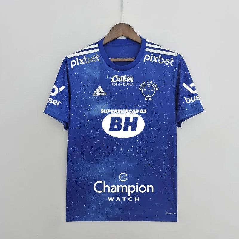 Home Jersey + all sponsors Cruzeiro 2022/23