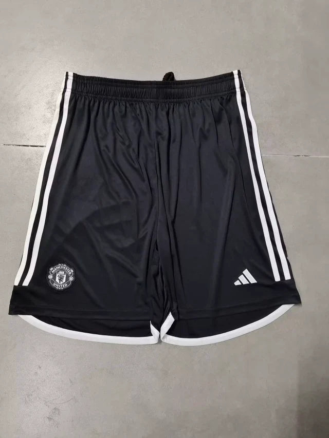 Black Manchester United 2023/24 Shorts