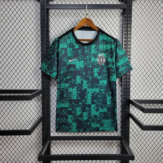 Camisola Pré-Jogo Sporting 2024/25