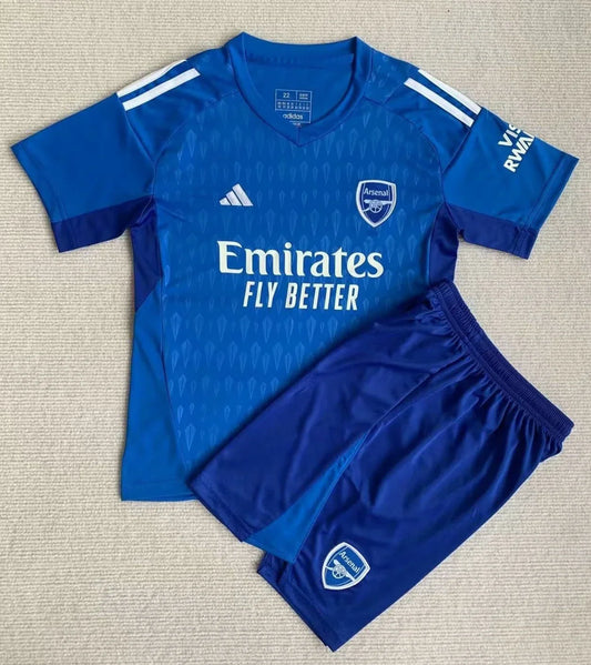 GK Blue Arsenal 2023/24 Children's Kit