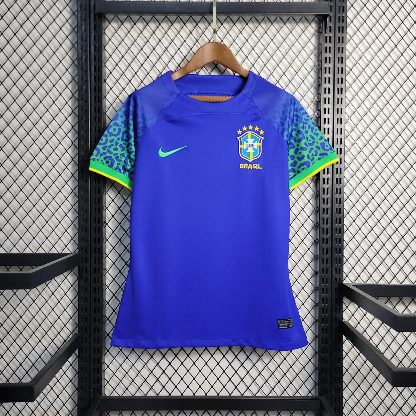 Camisola Secundária Brasil Mulher 2022