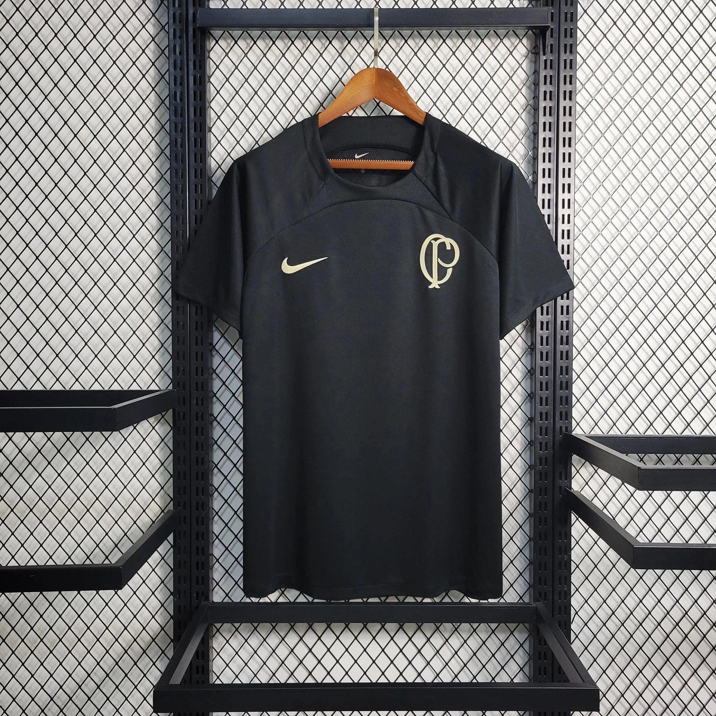 Maillot d'entraînement Corinthians Noir 2022/23 