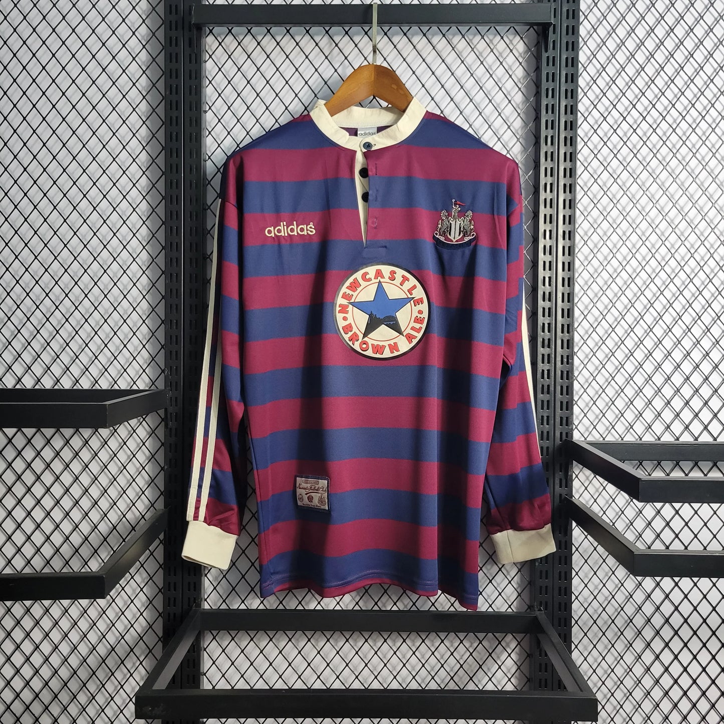 Camisola Secundária Newcastle Manga Comprida 1995/96