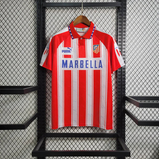 Maillot domicile de l'Atlético de Madrid 1995/96 