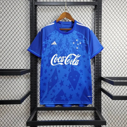 Camisola Principal Cruzeiro 2024/25 + all sponsors