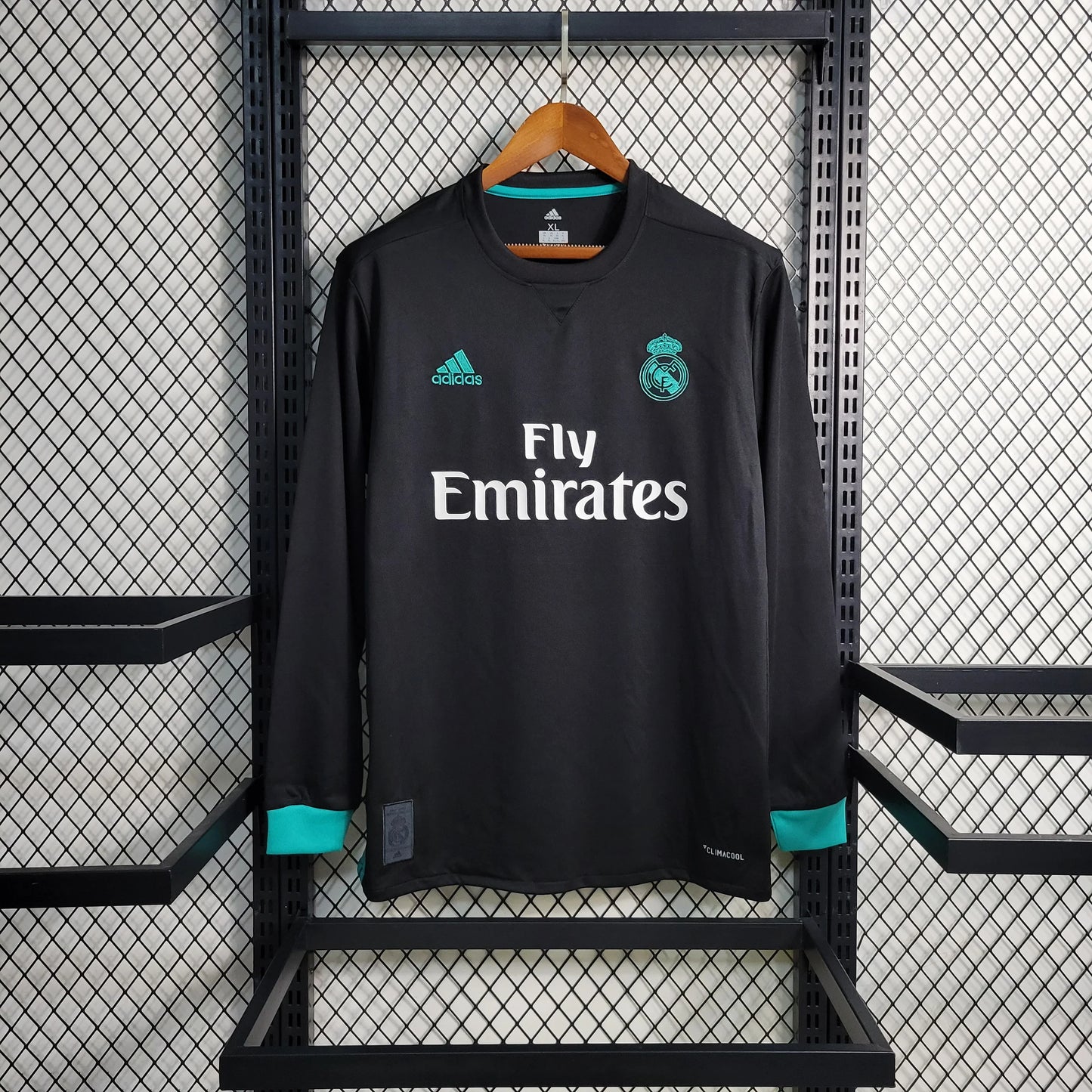 Camisola Secundária Real Madrid Manga Comprida 2017/18