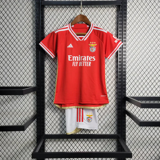 Benfica Home Children's Kit 2023/24- Size 6/7 years - Aursnes / 8- Item in Stock