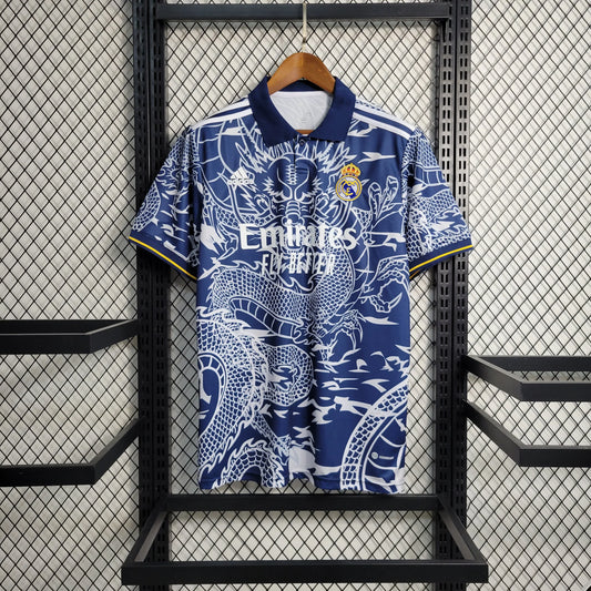 Maillot Real Madrid 2023/24 Édition Spéciale Dragon Bleu 