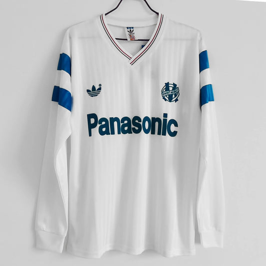 Camisola Principal Marselha Manga Comprida 1990/91