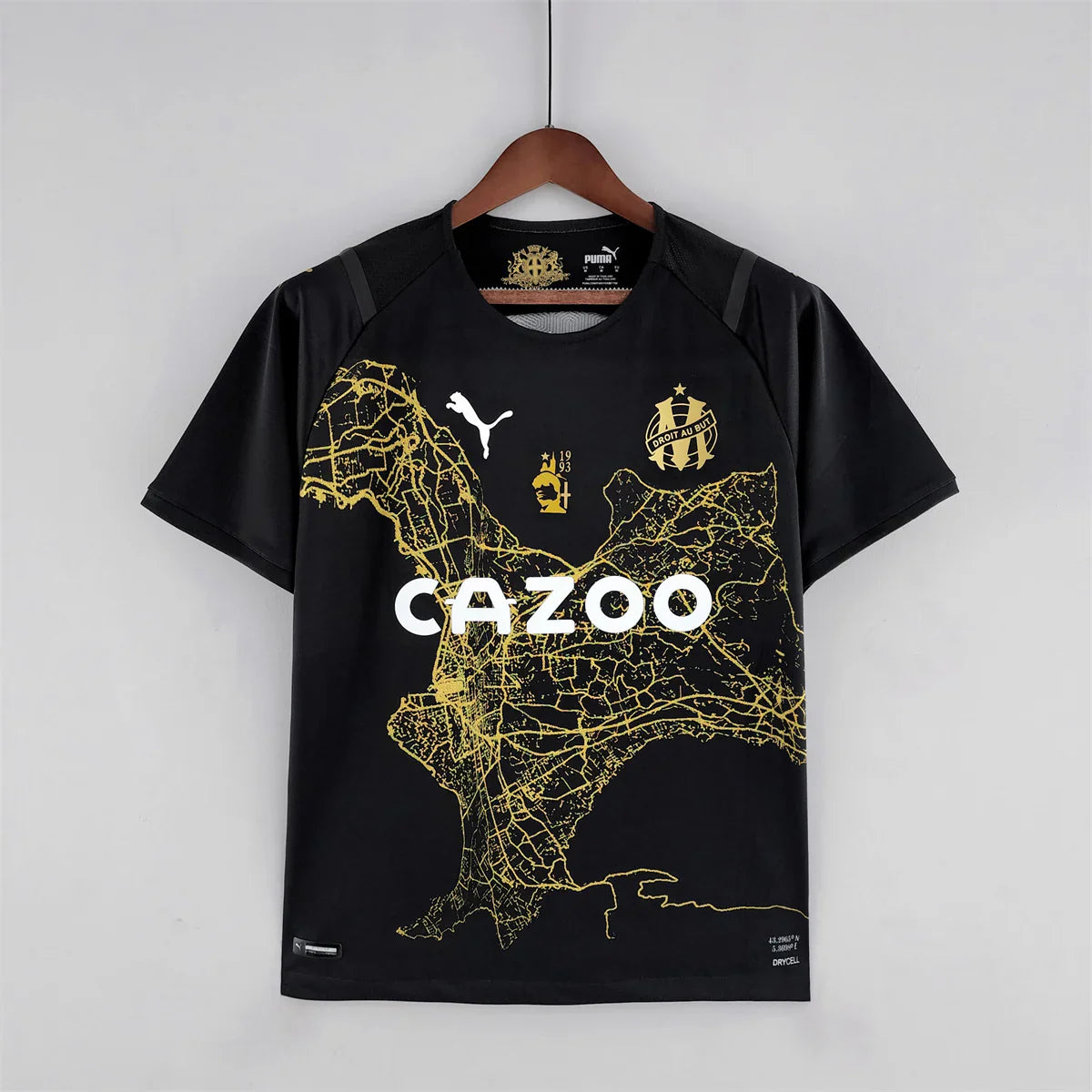 Commemorative Black Marseille 2022/23 Jersey