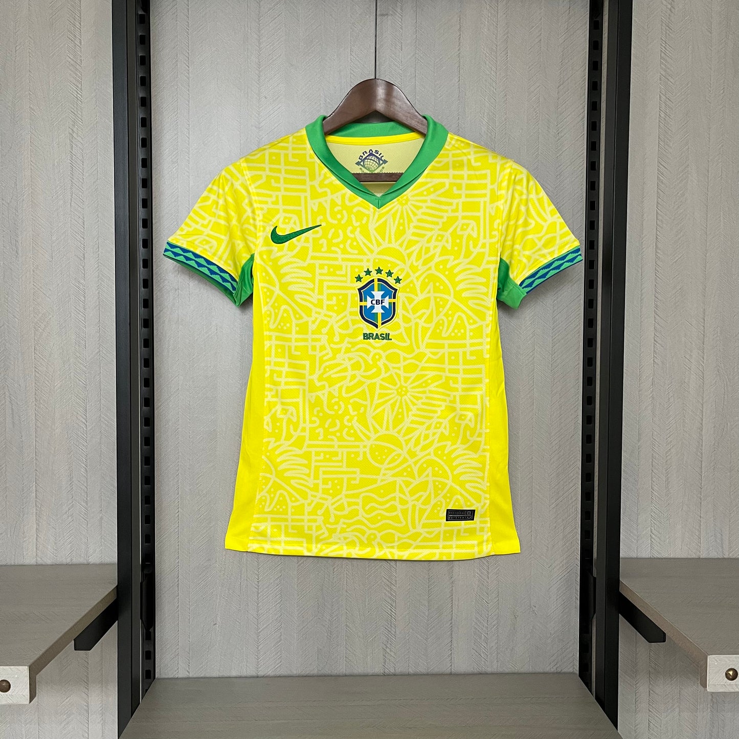 Camisola Principal Brasil 2024 Mulher