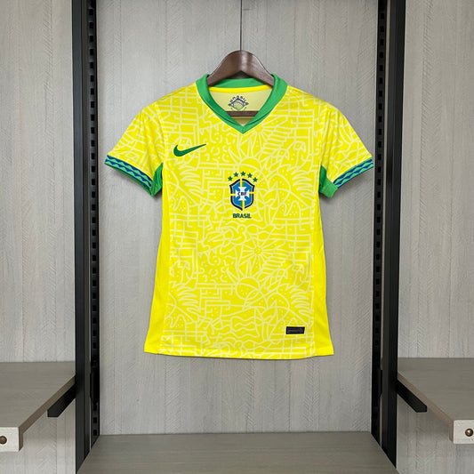 Camisola Principal Brasil 2024 Mulher