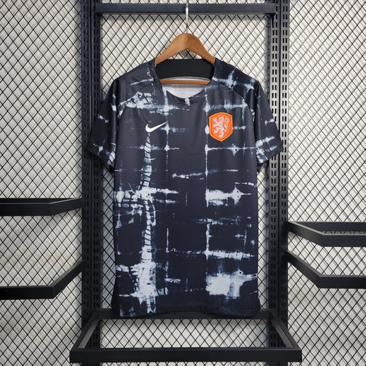 Black Netherlands Training Shirt 2022