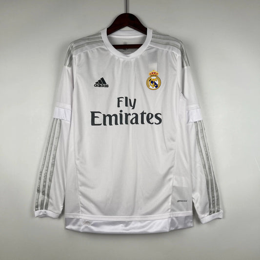 Camisola Principal Real Madrid Manga Comprida 2015/16